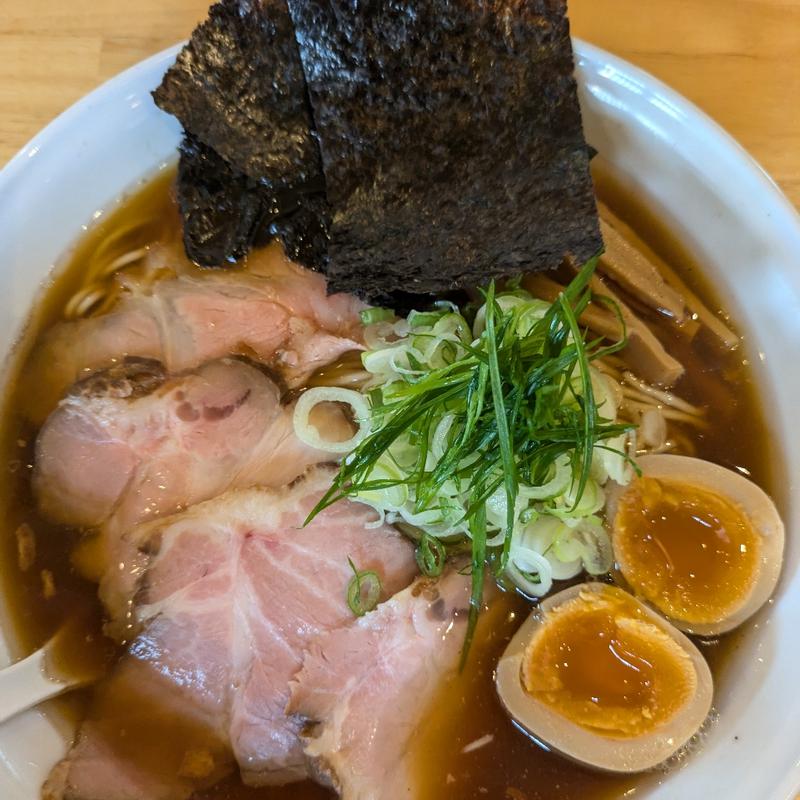 特製醤油ラーメン大盛(麺屋杢縁)
