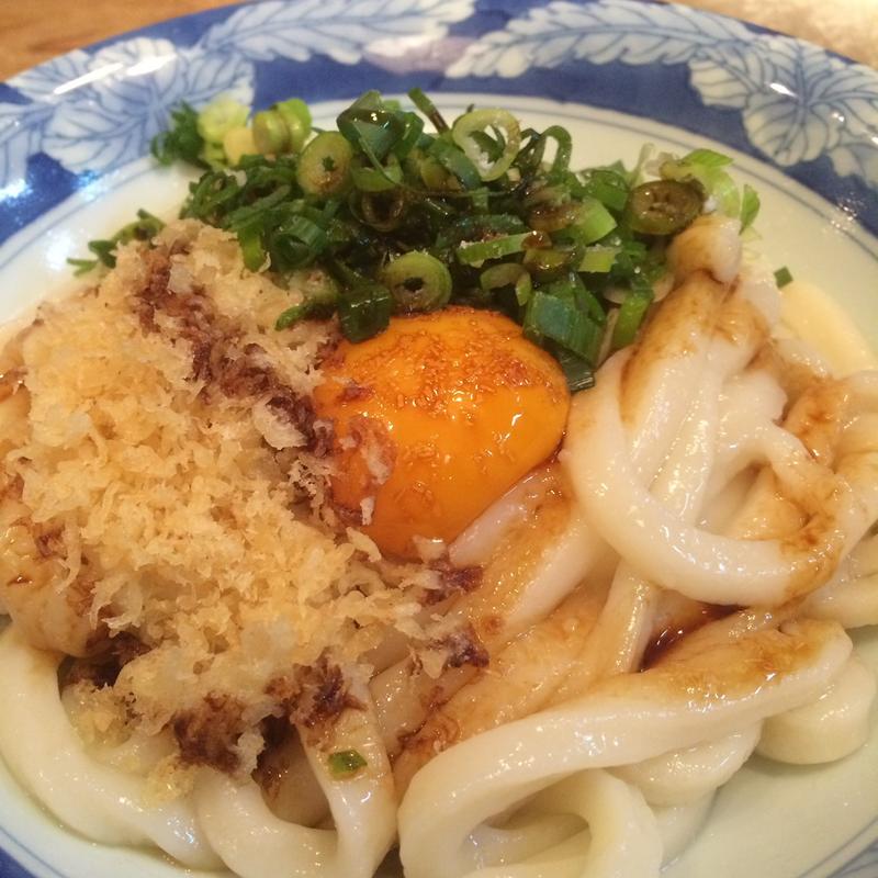 生じょうゆ玉うどん(うを吉)