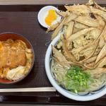 ごぼ天うどん ミニ丼セット(豊前裏打会 めん天 うどん)