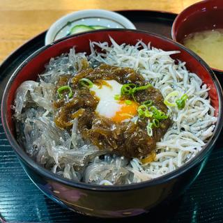 三色丼(萬蔵丸)