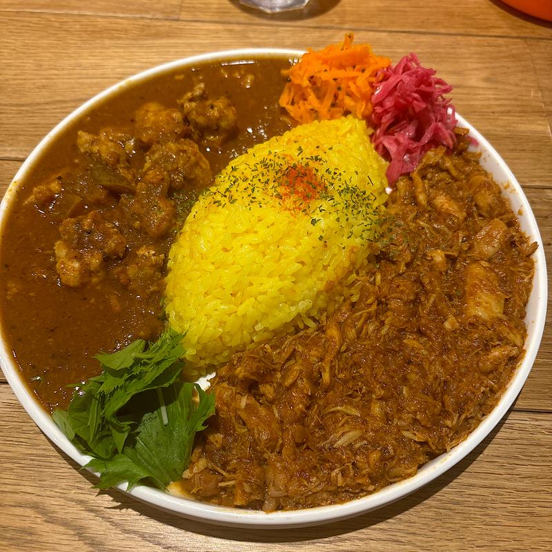 無水チキンカレー(スパイスカレー屋 パンくんのカレー)