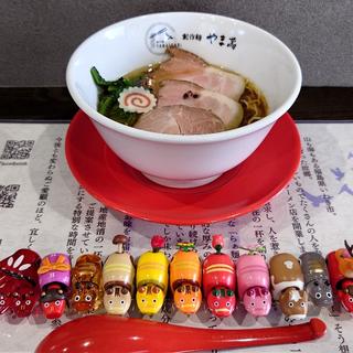 シャモそばヌードル(いわきと創作らぁ麺やま鳶)