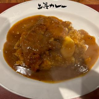 トンカツ温玉のせカレー(上等カレー 渋谷本店)