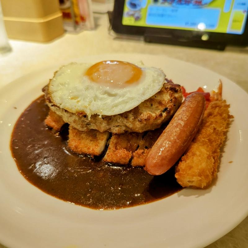 金沢元気盛りカレー(ガスト 横浜元町店)
