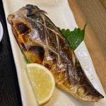 さば塩焼定食(大衆割烹八珍柿 )