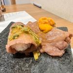 とちぎ和牛「サーロイン」と「ミスジ」のひとくちにぎり