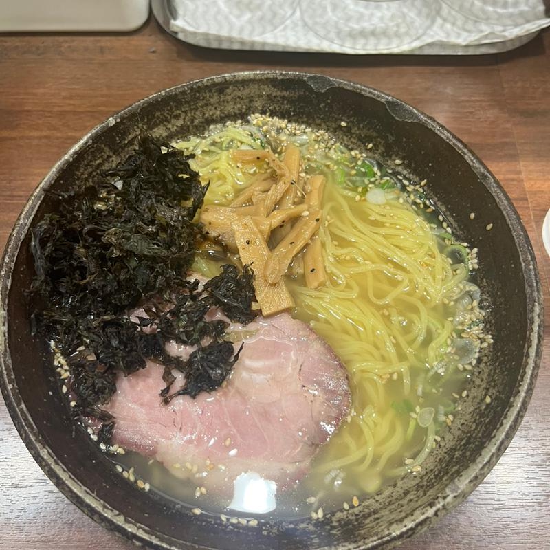 特製塩ラーメン(らーめん一郎)