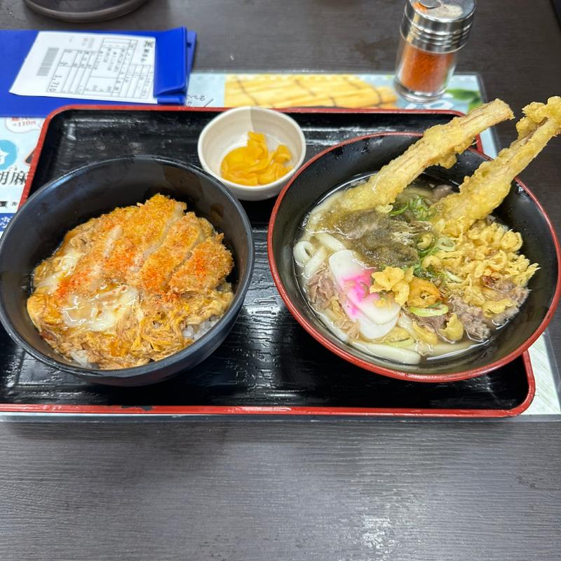 資さんしあわせセット(資さんうどん 本店)