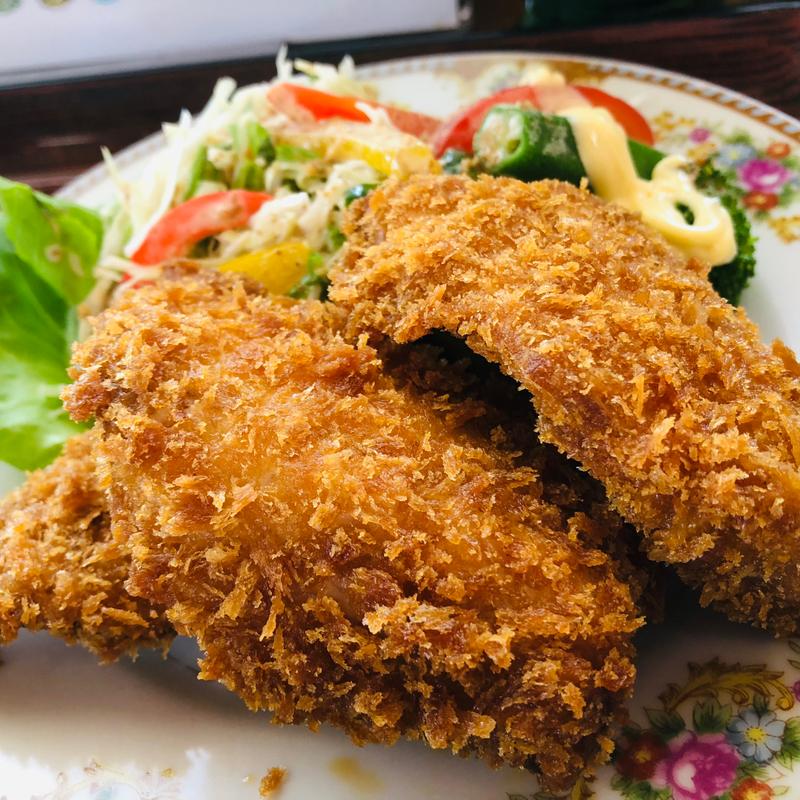 サバフライ_魚フライ定食(浜の茶屋 )