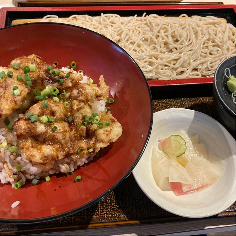 本日の丼とそば(そば吟 大森店)