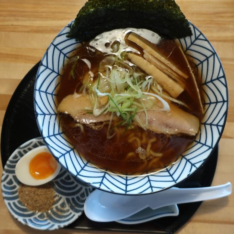 地鶏魚介醤油(胡座屋小川村店)