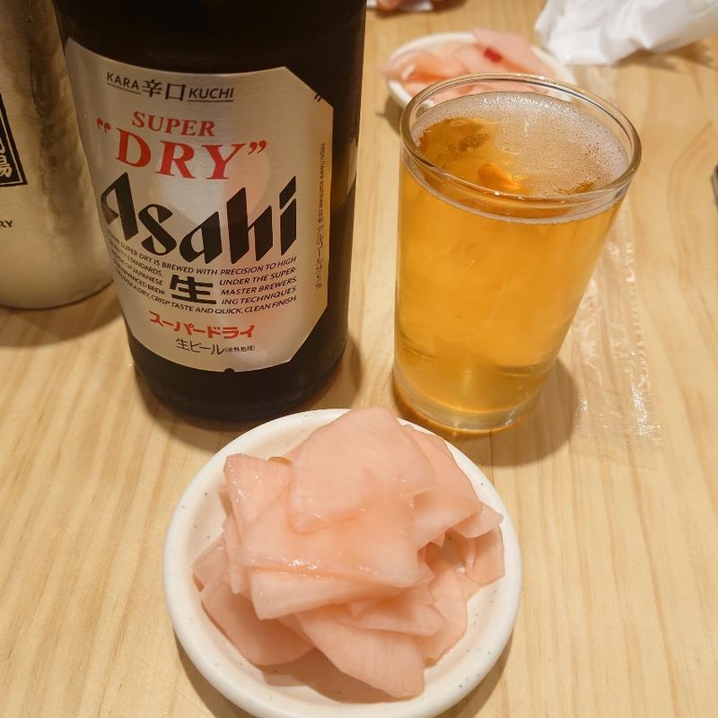 瓶ビール（アサヒスーパードライ）(天府李米線 TINA'S NOODLE KITCHEN)