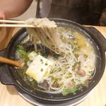 激辛薄切り牛肉入り青山椒マーラースープ米線
