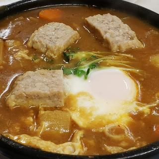 ハンバーグカレー定食(Kitchen Okada キッチン岡田)