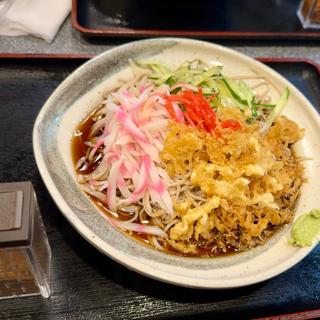 冷やしたぬきそば(寿々㐂)