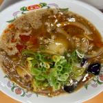 麻婆茄子ラーメン(餃子の王将 中環巨摩橋店)