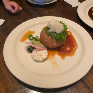 ビーフハンバーグ（和風ガーリックソース）(ビストロ湘南 （Bistro湘南）)