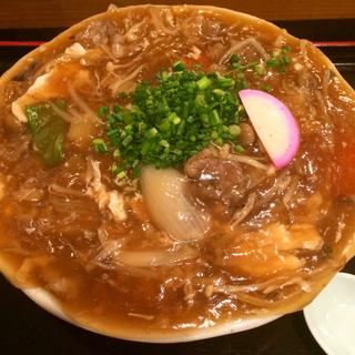 肉とじうどん(うを吉)