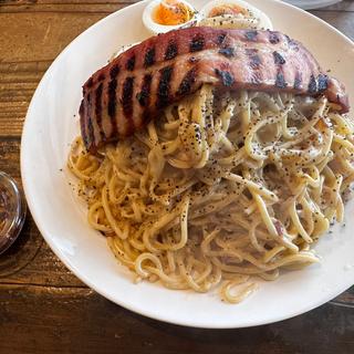 カルボ大、厚切りベーコンセット(カルボ)