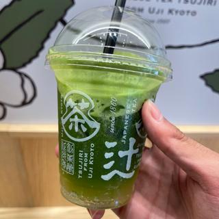 ゆず抹茶ソーダ(祇園辻利 祇園本店)