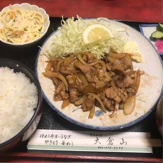 生姜焼き定食(大倉山 )