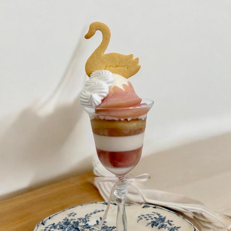 白桃のパフェ(nei（ネイ）)