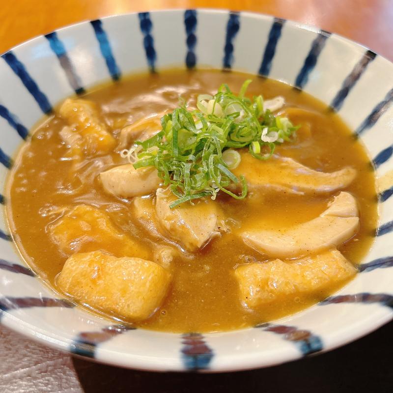 鶏カレーうどん(しのぶ庵 梅田店)
