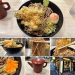 冷し天玉そば大盛り