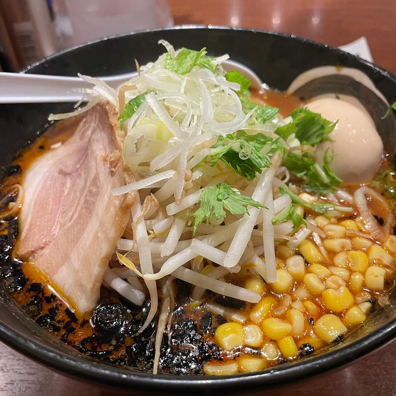 焦がし味噌ラーメン(ラーメンみそ膳 丸の内店)