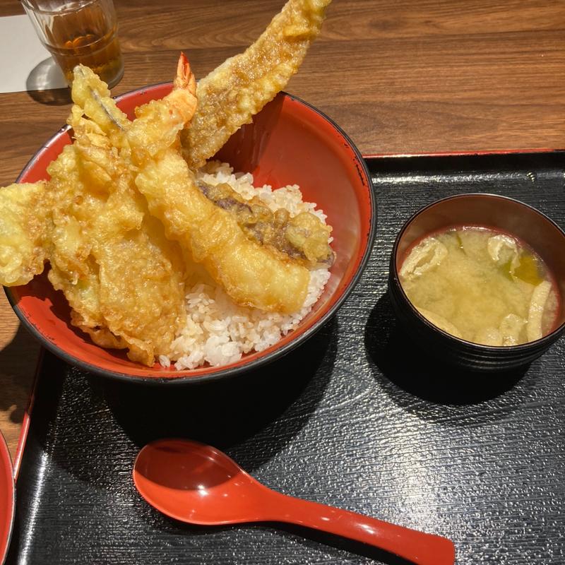 海鮮天丼(おみき茶屋)