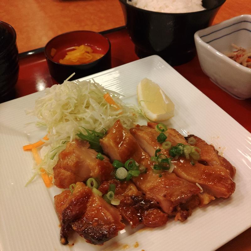 鶏の西京焼き定食(まるまつ 前沢店 )