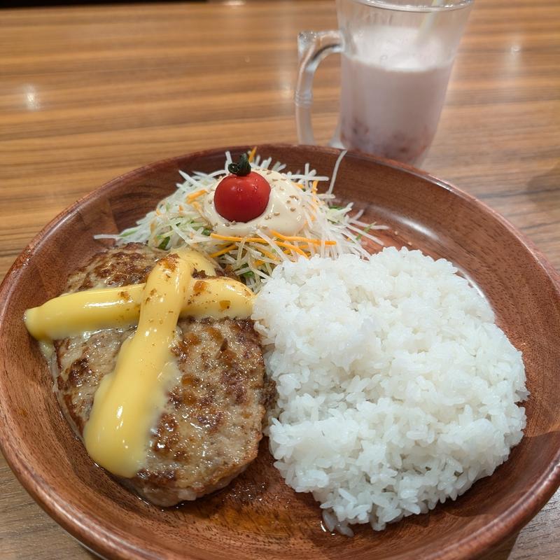 チーズバーグディッシュ(びっくりドンキー鶴見店)