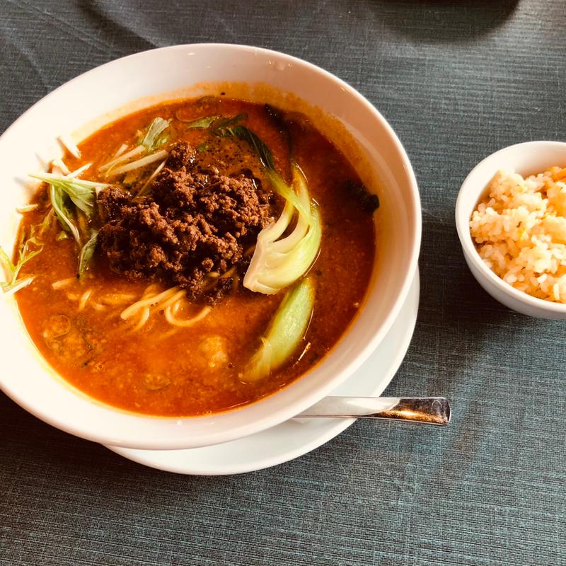担担麺(四川厨房 美 ひたちなか市毛店)