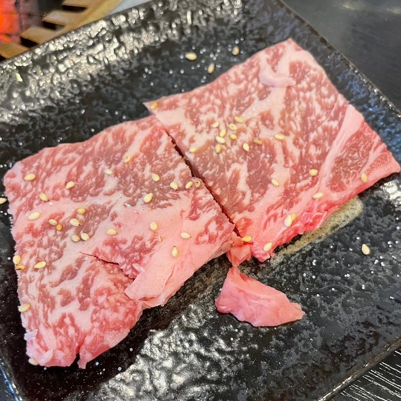 牛ロース（ハーフ）(焼肉かわい)