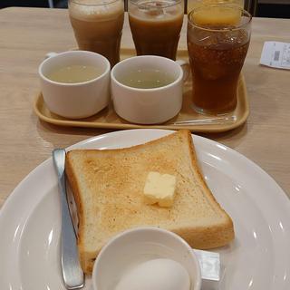 トースト ゆで玉子セット スープ&ドリンクバー(ガスト 吉祥寺南町店 )