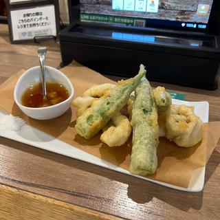 鱧とオクラのフリット(キリンシティ 川崎アゼリア店)