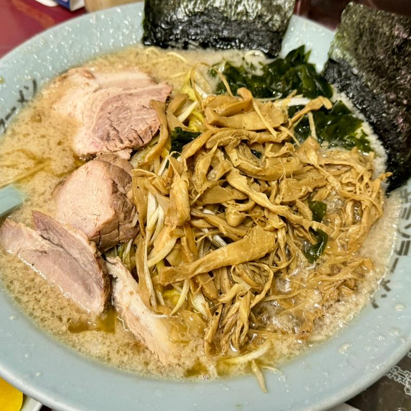 ネギチャーシューメン＋メンマ(ラーメンショップ幸手 金田亭)