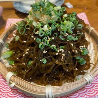 沖縄ざるもずく並(魚河岸酒場FUKU浜金 大曽根店)