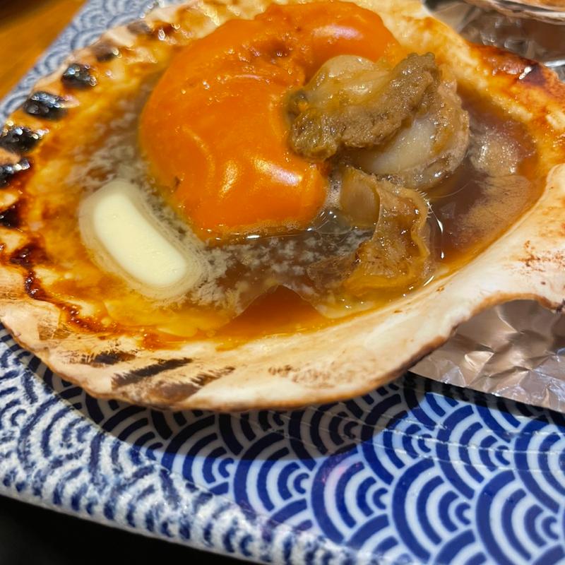 ホタテのバター醤油焼(魚河岸酒場FUKU浜金 大曽根店)