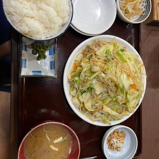 野菜炒め定食(ももどり伝説盛岡南店 )