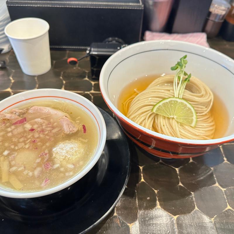 昆布水つけそば塩(特級鶏蕎麦龍介もてぎ)