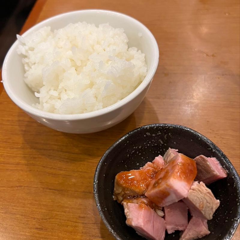 半ライス（チャーシュー付）(稲荷屋 （イナリヤ）)