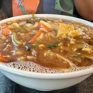 五目あんかけラーメン