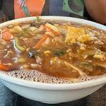 五目あんかけラーメン(町中華 長さん)