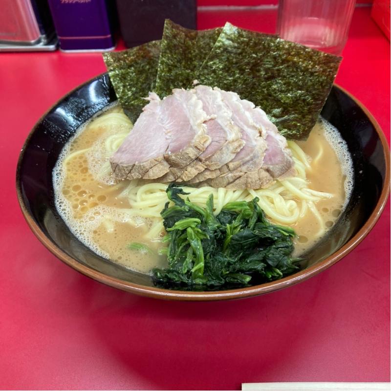 チャーシュー麺(大)(家系らーめん武蔵家 北千住西口店)