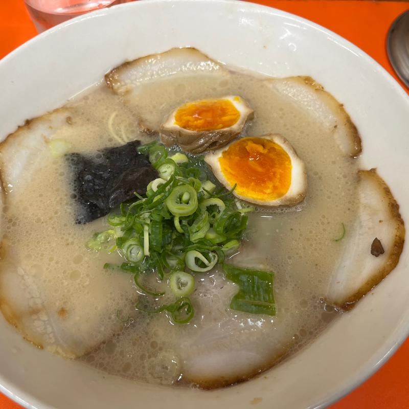 チャーシュー特盛チャーシューメン(名代ラーメン亭 博多駅地下街店)