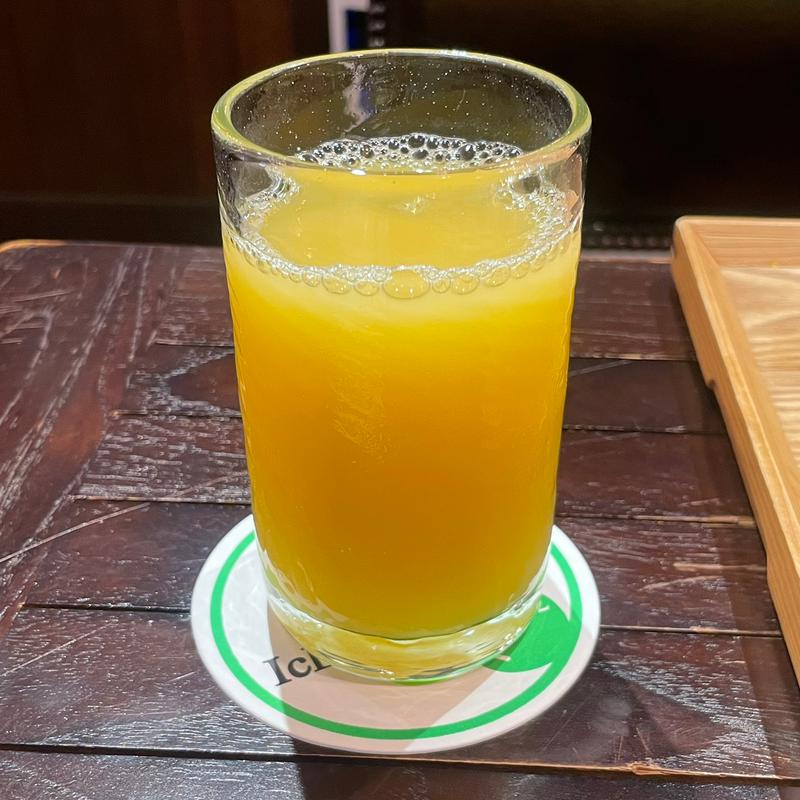 愛媛産 美生柑ジュース(カフェ 一富士)