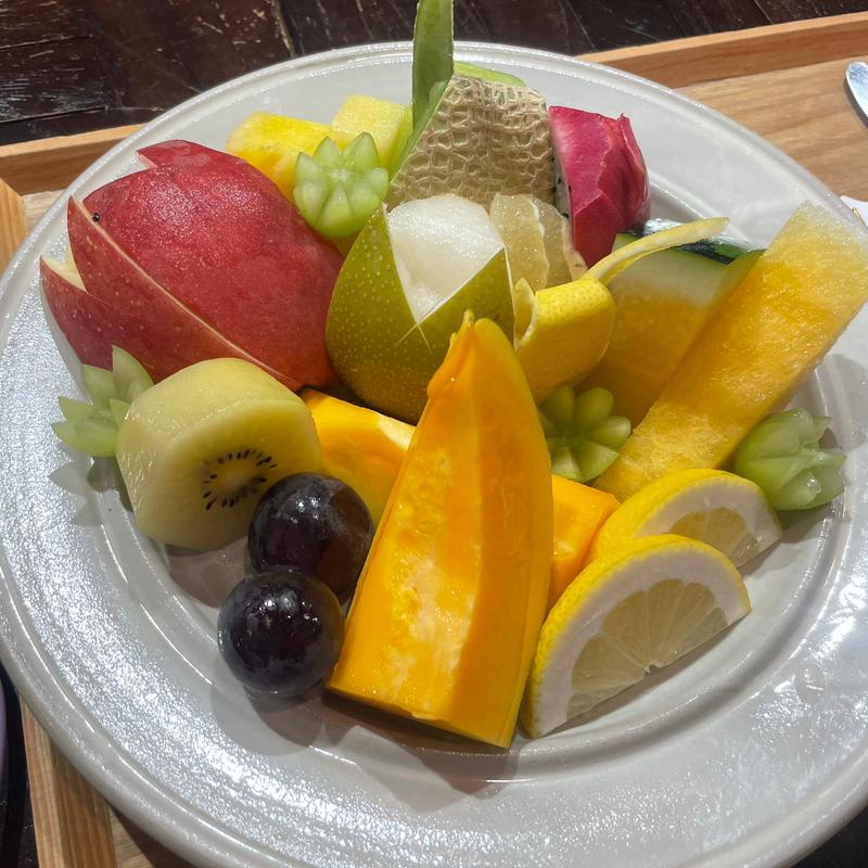 フルーツ盛り合わせ(カフェ 一富士)
