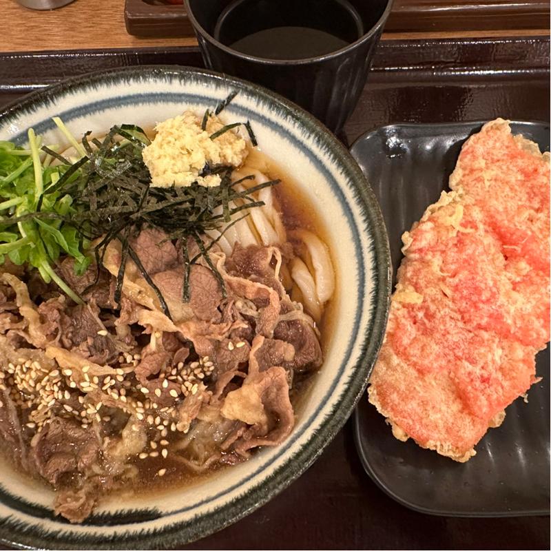 肉ぶっかけ(手打うどん いわしや)