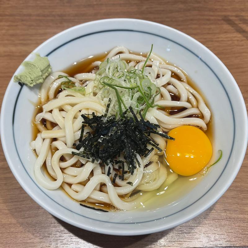 冷やしたまごうどん(川村屋 （かわむらや）)